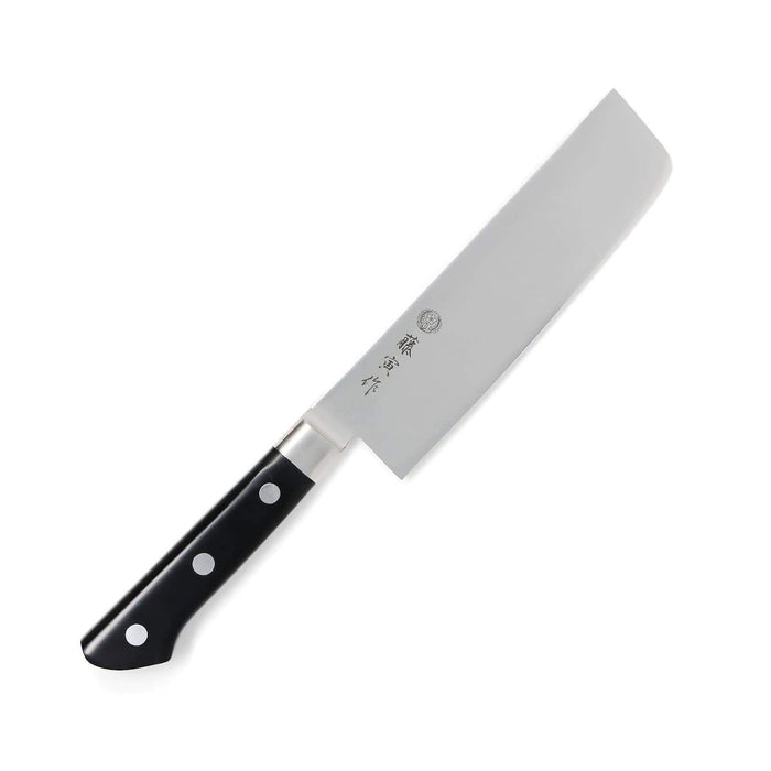 Tojiro Fujitora DP 3-Layer Nakiri Knife 165mm - High-Quality Kitchen Tool