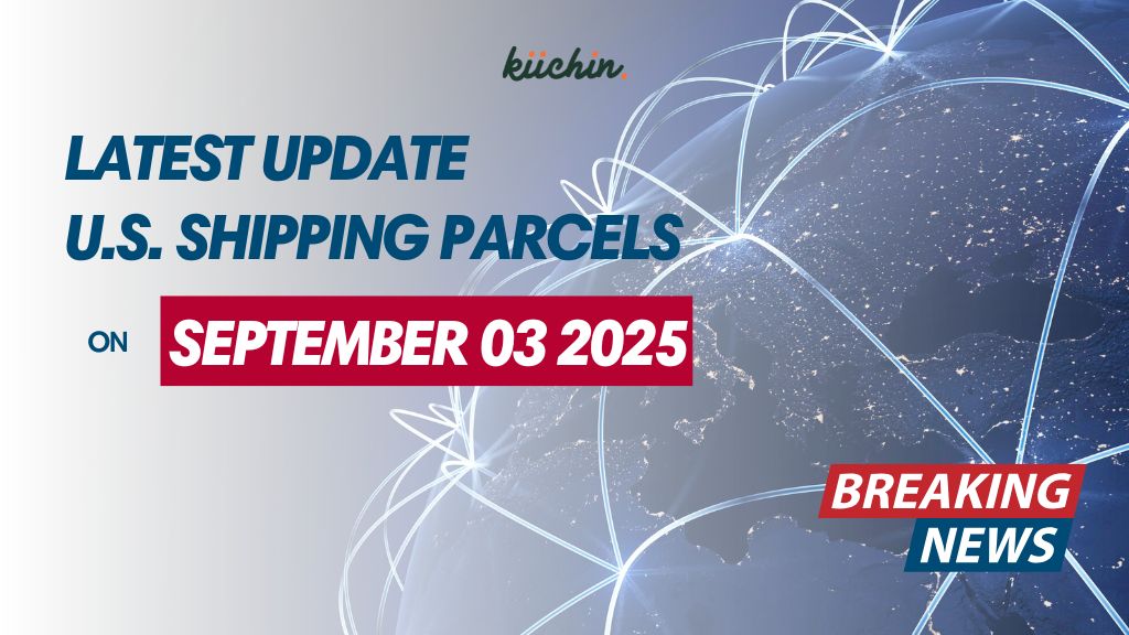 Important update: Latest situation with USA shipping parcels