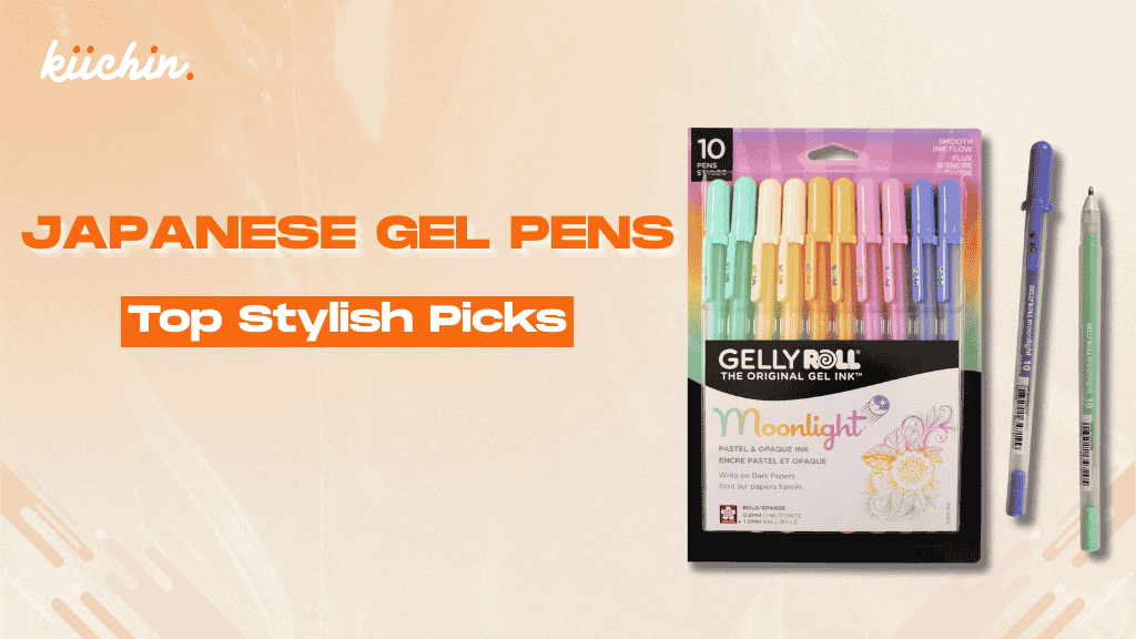 Japanese gel pens