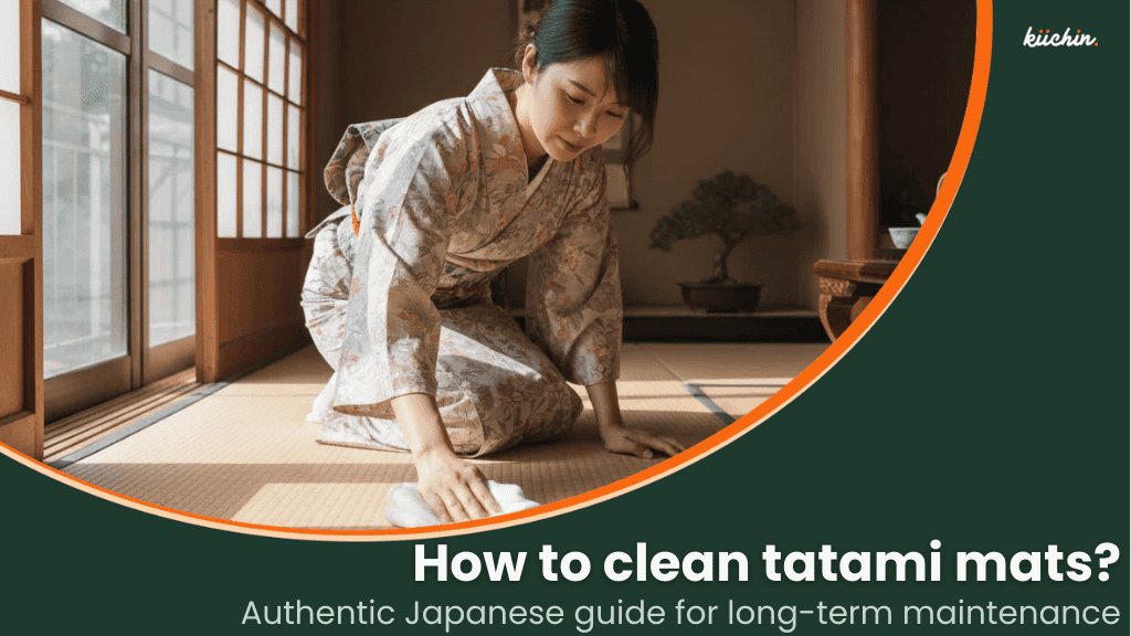 how to clean tatami mats