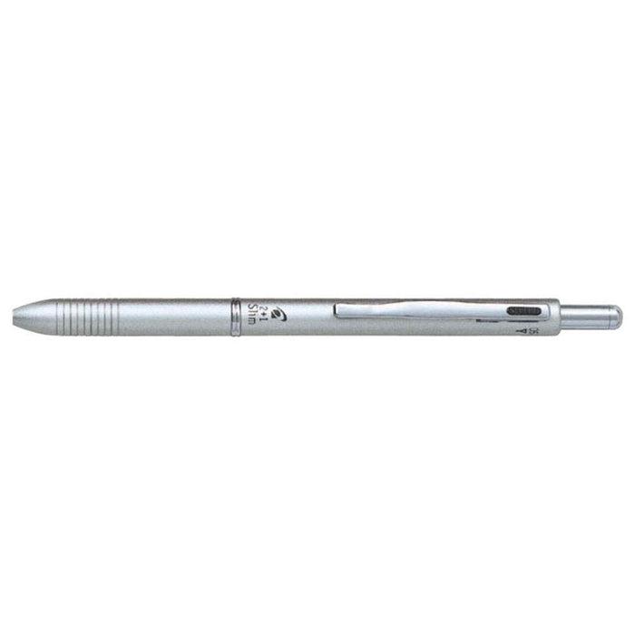 Pilot 2+1 Slim Silver Shaft Bkh2Srs Multifunction Writing Tool