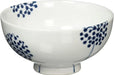 24to3 Nishitomi Ceramic Hasami Ware Tenryu Flower Rice Bowl