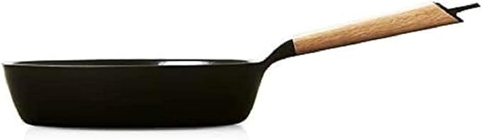 Vermicular Cast Iron Frying Pan Oak Gas and IH Compatible