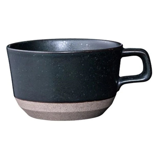 KINTO Clk-151 400ml Wide Black Mug Microwave Dishwasher Safe