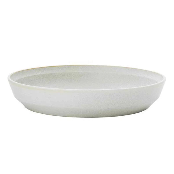 KINTO   Fog Ash White 215mm Deep Plate Microwave Dishwasher Safe 26481