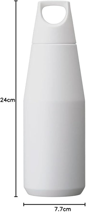 KINTO Trail Tumbler 580Ml White Vacuum Insulated with Heat & Cold Retention