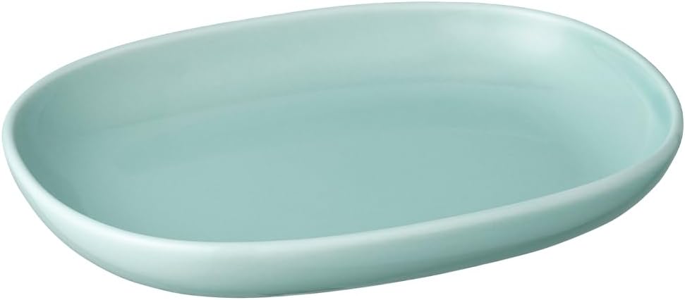 KINTO    Nest Plate Blue 195x145mm 20591 Durable and Stylish Dinnerware