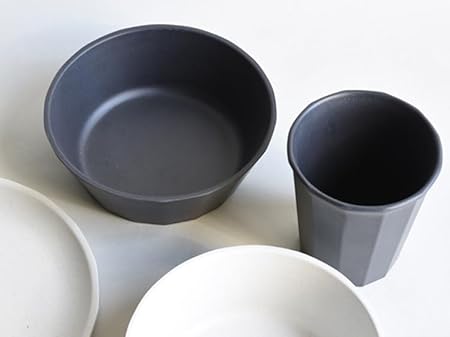 KINTO Alfresco 150mm Beige Bowl Dishwasher Safe for Outdoor Use 20708