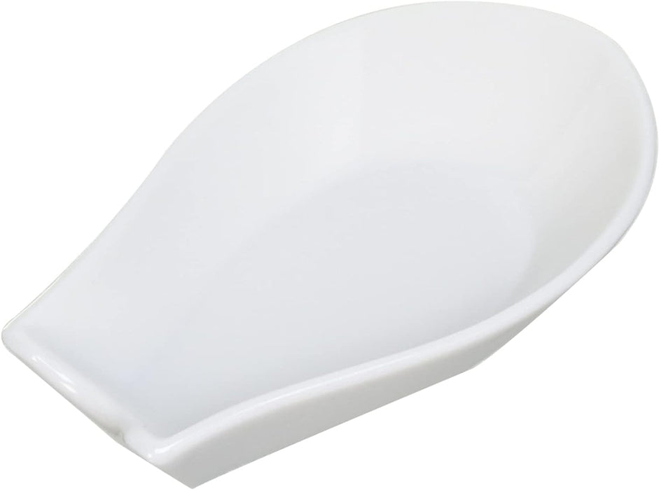 Ebm Porcelain Renge Spoon Rest - Authentic Japanese Kitchen Accessory