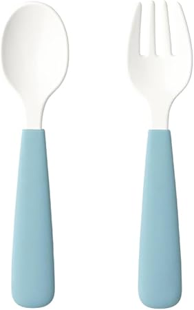 KINTO    Nest Spoon and Fork Set White 20580 - Stylish Cutlery Set