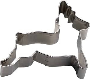 Stainless Steel Reindeer Cookie Cutter - Premium Quality Tool for Baking