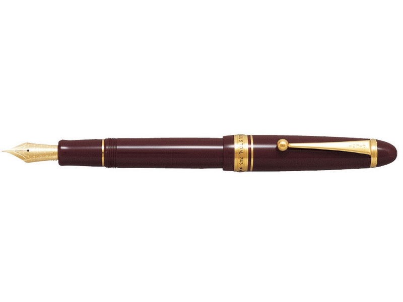 Pilot Custom 743 Fine Point Fountain Pen in Deep Red - Fkk-3000R-Dr