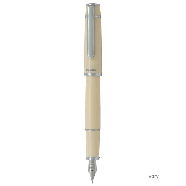 Pilot Prera Fountain Pen Ivory Stainless Medium Nib