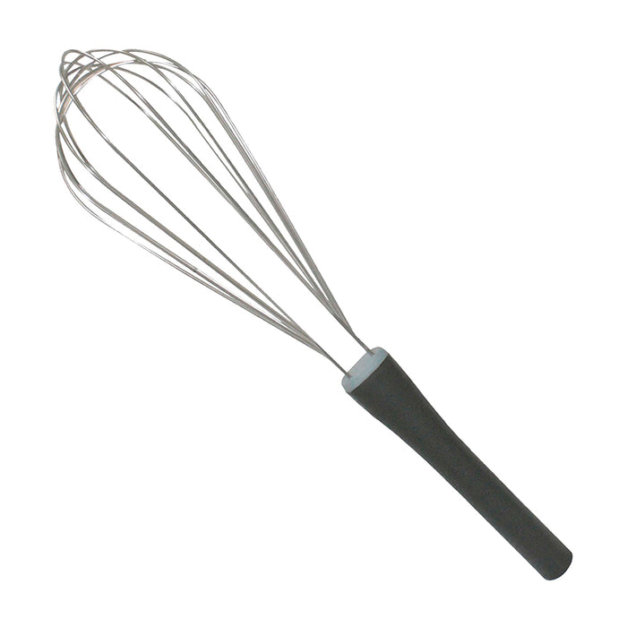 Hasegawa 8-Wire Stainless Steel Whisk - 350mm, Black