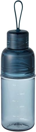 KINTO    Workout 480Ml Navy Bottle Dishwasher Safe Lightweight for Sports Training