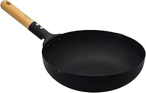 Takumi Japan 28cm Magma Plate Iron Stir Fry Pan