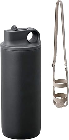 KINTO  Active Tumbler 600ml Black Insulated Water Bottle 20282