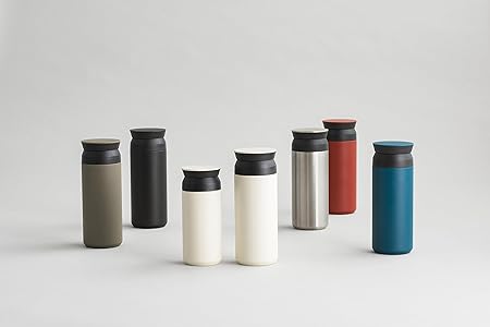 KINTO Travel Tumbler 350ml Red Insulated Double-Walled Vacuum Structure