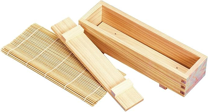 Yamacoh Hinoki Sushi Mold - Authentic Wooden Roll Maker
