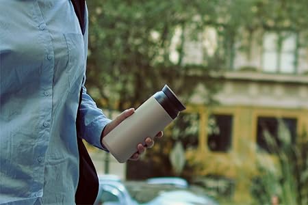 KINTO 350ml Travel Tumbler Sand Beige Vacuum Double Walled Insulation