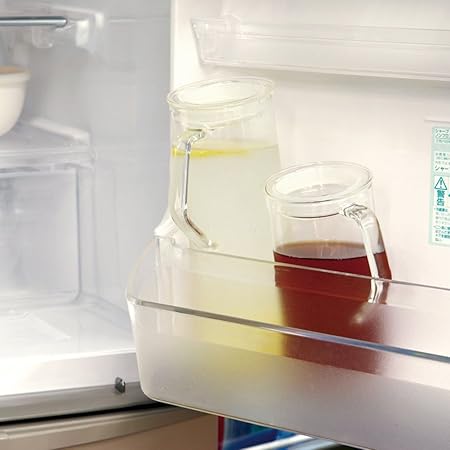 KINTO Cast 1.2L Heat-Resistant Glass Water Jug Microwave Dishwasher Safe