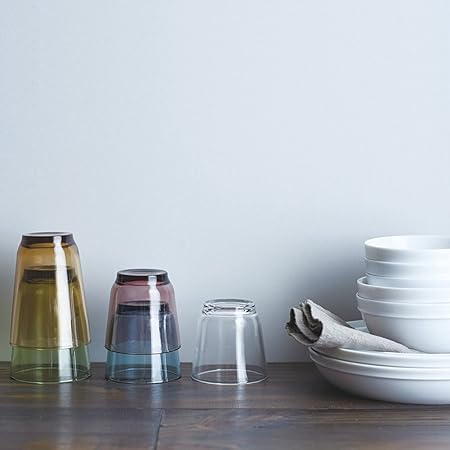 KINTO Glass Hibi Tumbler 220Ml Purple Drinkware Model 26874