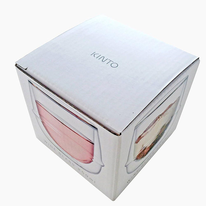 KINTO Kronos 250Ml Double Wall Wine Glass Heat Resistant Microwave Safe