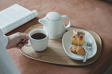 KINTO    Nest Spoon and Fork Set White 20580 - Stylish Cutlery Set