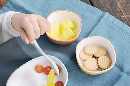 KINTO   Bonbo 300Ml Blue Gray Lunch Bowl for Kids Dishwasher Safe Gift