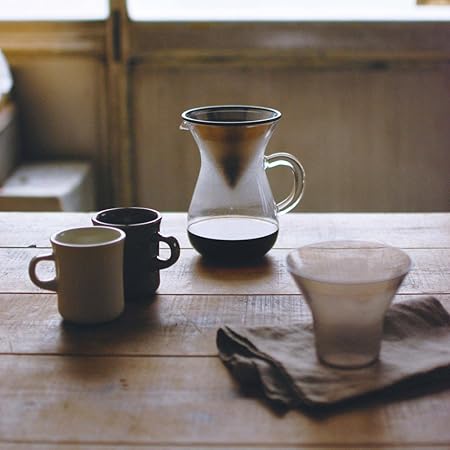 KINTO SCS Coffee Carafe 2-Cup Heat-Resistant Glass Microwave Safe Gift