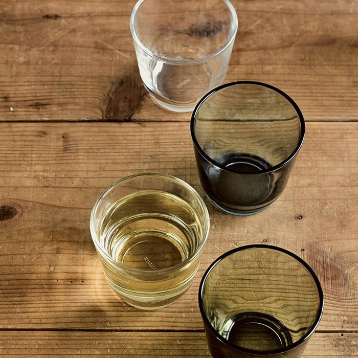 KINTO Glass Hibi Tumbler 220Ml Purple Drinkware Model 26874