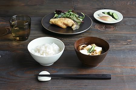 KINTO Hibi Gray Chopstick Rest 26891 for Stylish Table Settings