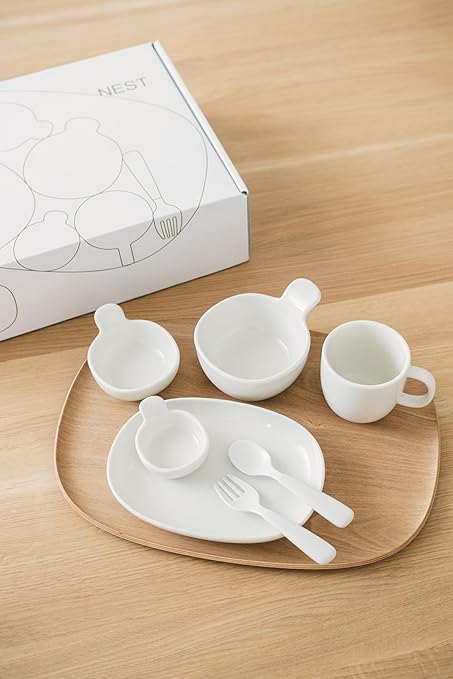 KINTO Nest Spoon and Fork Set Blue 20590 Durable Flatware