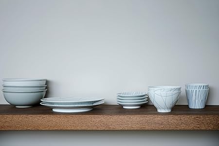 KINTO    Hibi Plate 205mm Soar Model 27017 Durable Ceramic Dish