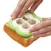 Akebono Clover-Shaped Sandwich Cutter & Sealer - Create Fun and Unique Sandwiches