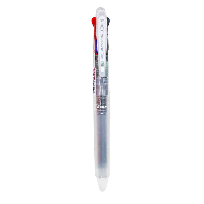 Pilot Acroball 3 Three-Color 0.5 Ballpoint Pen Non-Color Bkab40Efncc Series