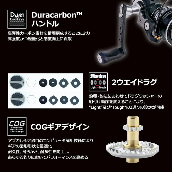 Abu Garcia Roxani SP 2500SH Spinning Reel 2024 Model Durable Design-Kiichin - The #1 Place for Japanese Goods in Your Hand!