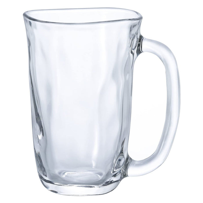 Aderia Japan Tebineri Soda-Lime Glass Beer Mug 410Ml