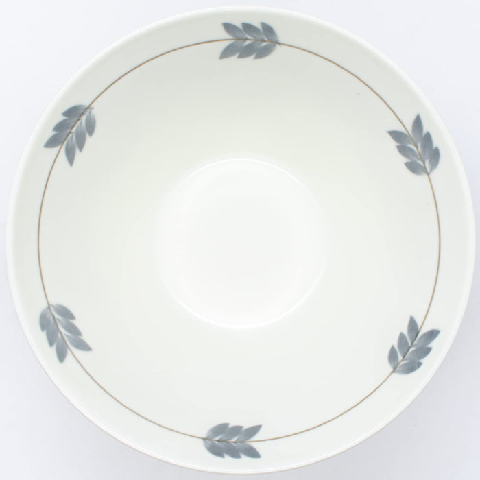 Aito Blossom Donburi Bowl Large 19cm Lightweight Gray Mino Ware Japan-made