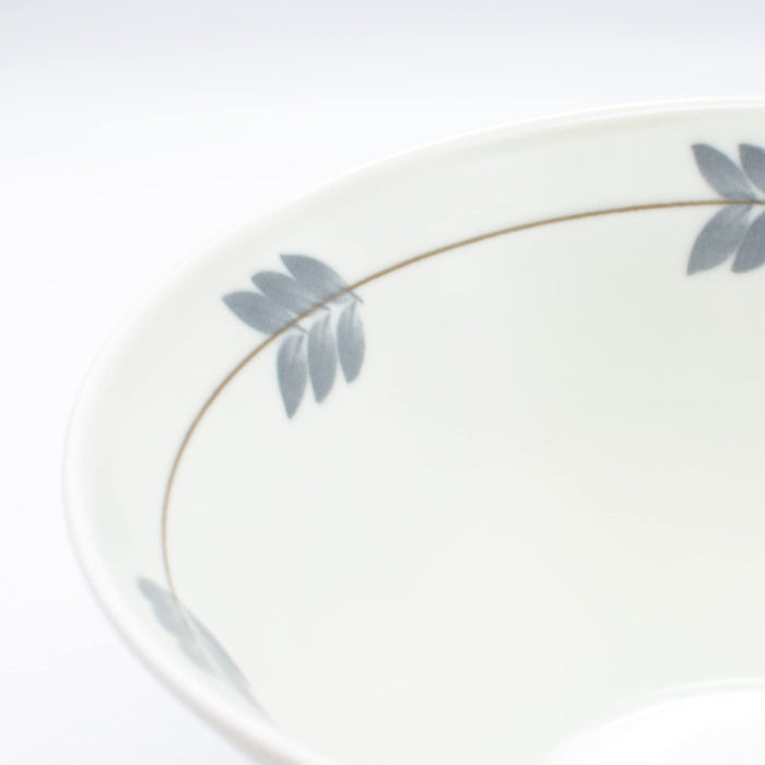 Aito Blossom Donburi Bowl Large 19cm Lightweight Gray Mino Ware Japan-made