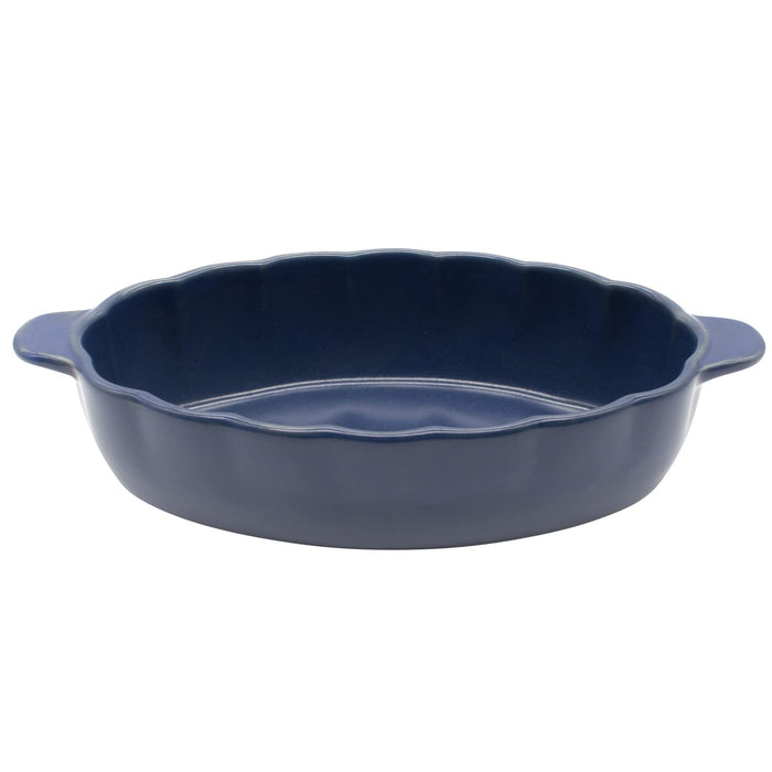 Aito Hana Gratin Dish Cocotte 20x10cm Seto Ware Dishwasher Microwave Safe Japan