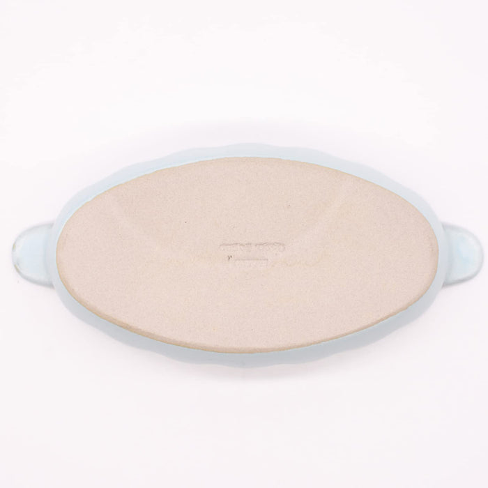 Aito Hana Gratin Dish Cocotte 20x10cm Seto Ware Dishwasher Microwave Safe