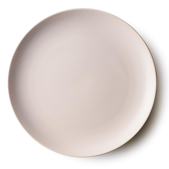 Aito Couleur Plate 24cm Mino Ware Pink Microwave Dishwasher Safe Japan