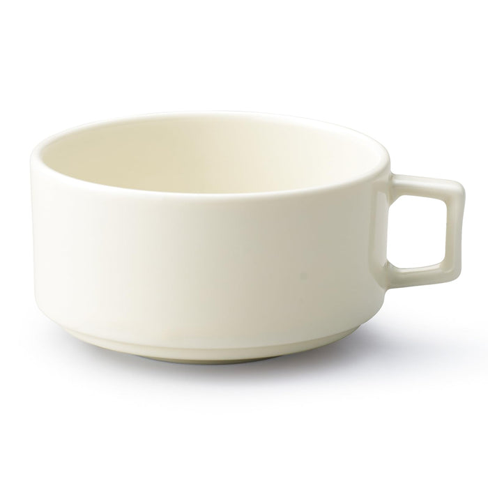 Aito Couleur Soup Cup 270ml Microwave Dishwasher Safe Ivory Mino Ware Japan