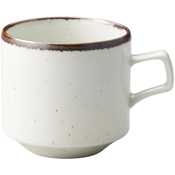 Aito Grain Brown Mino Ware Mug 380ml Microwave Dishwasher Safe Made in Japan