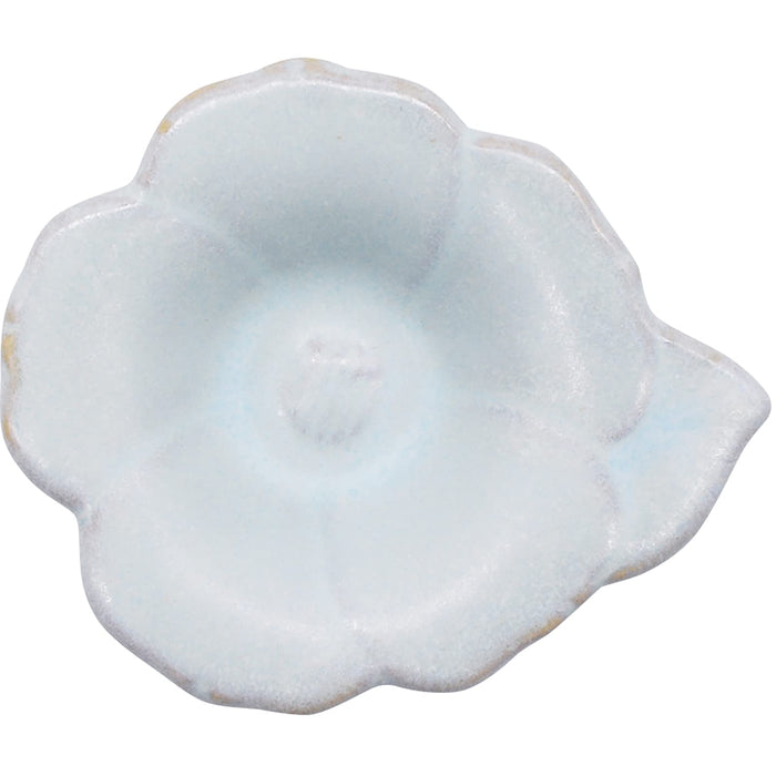 Aito Hana Small Plate 8x7cm Mizuhada Seto Ware Dishwasher Microwave Safe