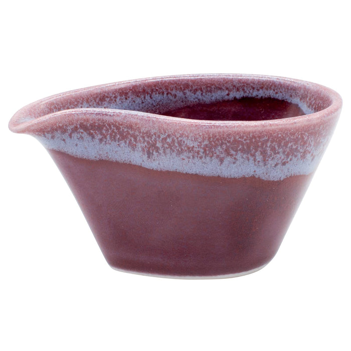 Aito Itsumo Itsumo Cute Milk Pitcher Bowl 50ml Purple Mino Ware Japan Safe