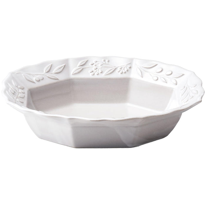 Aito Olive Curry Dish 19x14cm Seto Ware Dishwasher & Microwave Safe White