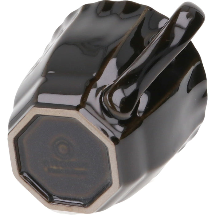 Aito Olive Mug 300ml Black Seto Ware Microwave Dishwasher Safe Made in Japan