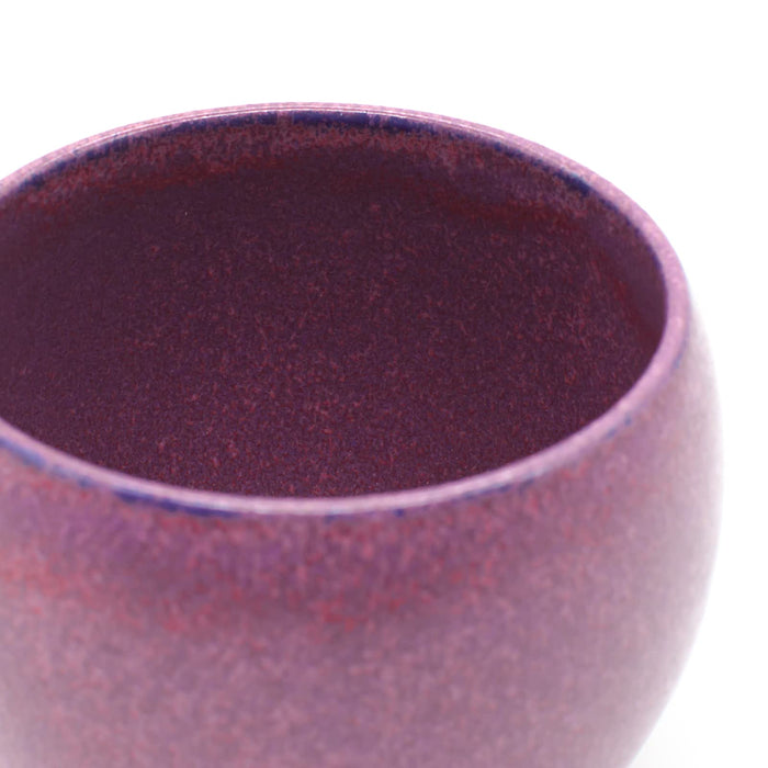 Aito Sui Round Bowl 8cm Mino Ware Purple Dishwasher Microwave Safe Japan